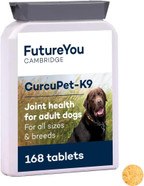 CurcuPet Turmeric Supplements  168 Tablets  Joint Aid for Dogs and Cats with Curcuma Complex  Joint Supplements for pets by FutureYou Cambridge