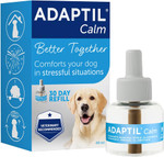 30 Day Refill X 3 For Adaptil Calm Home Diffuser For Dogs | Refill Value Pack For Adaptil Dog Calming Plug In Pheromone Diffuser To Help Reduce Anxiety And Stress In Pet Dogs