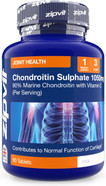 Zipvit Chondroitin Sulphate 1050mg with Vitamin C, 90 Tablets, 90% Pure Marine Chondroitin Joint Care Supplement for Women & Men Zipvit Chondroitin Sulphate 1050mg with Vitamin C, 90 Tablets, 90% Pure Marine Chondroitin Joint Care Supplement for Women & Men