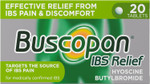 Buscopan IBS Relief - Targets the Source of IBS Pain and Cramps- starts to work in 15 minutes - 20 Tablets- - Relief from IBS Pain & discomfort Buscopan IBS Relief - Targets the Source of IBS Pain and Cramps- starts to work in 15 minutes - 20 Tablets- - Relief from IBS Pain & discomfort