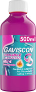 Gaviscon Double Action Mint Liquid 500ml - Heartburn & Acid Reflux Relief, Fast-Acting Formula, Protective Barrier, Long-Lasting Comfort, Suitable for Pregnancy, Digestion and Nausea Gaviscon Double Action Mint Liquid 500ml - Heartburn & Acid Reflux Relief, Fast-Acting Formula, Protective Barrier, Long-Lasting Comfort, Suitable for Pregnancy, Digestion and Nausea
