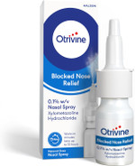 Otrivine Nasal Spray Adult, Decongestant for Blocked Nose Relief in Cold and Flu, 10 ml Otrivine Nasal Spray Adult, Decongestant for Blocked Nose Relief in Cold and Flu, 10 ml