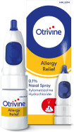 Otrivine Decongestant Nasal Spray, Nose Spray for Allergy & Blocked Nose Relief, 10ml Otrivine Decongestant Nasal Spray, Nose Spray for Allergy & Blocked Nose Relief, 10ml
