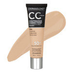 Dermablend Continuous Correction Tone-Evening CC Cream Foundation SPF 50+, Full Coverage Foundation Makeup & Color Corrector, Oil-Free30N LIGHT 2