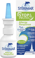 Stérimar Stop & Protect Allergy Response- 100% Natural Sea Water Based Nasal Spray with Added Manganese and Calcium- 20 ml Can