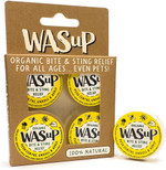 WASuP Organic Bite and Sting Relief Wipes for All Ages - Suitable for Kids - Compact On-The-Go Solution - Instant Relief for Most Stings, Bites, Nettles, Jellyfish