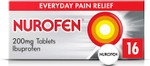 Nurofen Ibuprofen 200mg Tablets, 16 Caplets for Headache, Migraine, Back Pain, Cold & Flu Relief, 8-Hour Painkiller, Over-The-Counter Medication Nurofen Ibuprofen 200mg Tablets, 16 Caplets for Headache, Migraine, Back Pain, Cold & Flu Relief, 8-Hour Painkiller, Over-The-Counter Medication