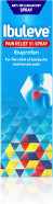 Ibuleve Pain Relief 5% Ibuprofen Spray, Anti-Inflammatory Relief for Joint Pain, Sprains, Backache, Muscular Pains and Sports Injuries, 35 ml