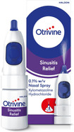 Otrivine Decongestant Nasal Spray, Nose Spray for Sinusitis & Blocked Nose Relief, 10ml Otrivine Decongestant Nasal Spray, Nose Spray for Sinusitis & Blocked Nose Relief, 10ml