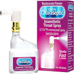 Ultra Chloraseptic Anaesthetic Throat Spray Blackcurrant, 15 ml