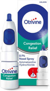 Otrivine Decongestant Nasal Spray, Nose Spray for Congestion & Blocked Nose Relief, 10ml Otrivine Decongestant Nasal Spray, Nose Spray for Congestion & Blocked Nose Relief, 10ml