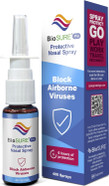 BioSURE PRO Nasal Spray 600 Hours Protection per Bottle (20ml) | Scientifically Proven Drug Free Barrier to Help Protect Against Viruses, Colds, Flu, HayFever, & Allergies | 6h Antiviral Protection | BioSURE PRO Nasal Spray 600 Hours Protection per Bottle (20ml) | Scientifically Proven Drug Free Barrier to Help Protect Against Viruses, Colds, Flu, HayFever, & Allergies | 6h Antiviral Protection |