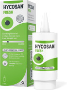 Hycosan Fresh - Eye Drops with Hyaluronic Acid for Soothing Relief of Mild Dry Eyes, Irritation, or Redness from Screen Use - Preservative Free - 225 Measured Doses Hycosan Fresh - Eye Drops with Hyaluronic Acid for Soothing Relief of Mild Dry Eyes, Irritation, or Redness from Screen Use - Preservative Free - 225 Measured Doses