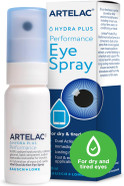 Artelac Dry Eye Spray, Hydra Plus Performance, Dry Eyes Treatment, Immediate Relief Eye Spray for Tired Eyes, Preservative Free Mist, Allergy Relief, Works with Blepharitis Treatment, 10ml