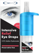 The Eye Doctor Intensive Eye Drops for Dry Eyes - Preservative Free Eyedrops for Dry Eye Relief - Gently Calms Itchy, Sore & Infected Eyes - Suitable for Contact Lenses with 0.3% Sodium Hyaluronate The Eye Doctor Intensive Eye Drops for Dry Eyes - Preservative Free Eyedrops for Dry Eye Relief - Gently Calms Itchy, Sore & Infected Eyes - Suitable for Contact Lenses with 0.3% Sodium Hyaluronate