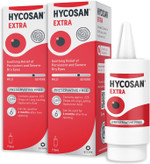 Hycosan Extra Double Pack - Eye Drops with Hyaluronic Acid for Soothing Relief of Severe and Persistent Dry Eyes - Contact Lens Compatible - Preservative Free - 2x225 Measured Drops Hycosan Extra Double Pack - Eye Drops with Hyaluronic Acid for Soothing Relief of Severe and Persistent Dry Eyes - Contact Lens Compatible - Preservative Free - 2x225 Measured Drops