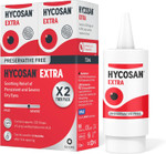 Hycosan Extra - Triple Pack - Eye Drops with Hyaluronic Acid for Soothing Relief of Severe and Persistent Dry Eyes - Contact Lens Compatible - Preservative Free - 3 x 225 Measured Doses Hycosan Extra - Triple Pack - Eye Drops with Hyaluronic Acid for Soothing Relief of Severe and Persistent Dry Eyes - Contact Lens Compatible - Preservative Free - 3 x 225 Measured Doses