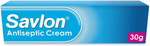 Savlon Antiseptic Cream, Cleanses & Helps Prevent Infection, First Aid for Minor Cuts & Wounds, Spots, Blackheads, Nappy Rash, Sunburn, Sores & Blisters, 1 x 30g Savlon Antiseptic Cream, Cleanses & Helps Prevent Infection, First Aid for Minor Cuts & Wounds, Spots, Blackheads, Nappy Rash, Sunburn, Sores & Blisters, 1 x 30g