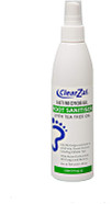 ClearZal Antimicrobial Foot Sanitiser - Stops Athlete's Foot and Foot Fungus - 118ml ClearZal Antimicrobial Foot Sanitiser - Stops Athlete's Foot and Foot Fungus - 118ml