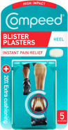 Compeed Blister Plasters Extreme 5 Pack - Hydrocolloid Foot Treatment - Heal Fast Compeed Blister Plasters Extreme 5 Pack - Hydrocolloid Foot Treatment - Heal Fast