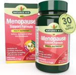 Natures Aid Menopause Support Formula Multivitamin with SOYA Isoflavones & Sage Tablets Supports Hormonal Balance, Energy & Mood Vegan, Gluten Free, Non-GMO 30 Capsules Natures Aid Menopause Support Formula Multivitamin with SOYA Isoflavones & Sage Tablets Supports Hormonal Balance, Energy & Mood Vegan, Gluten Free, Non-GMO 30 Capsules