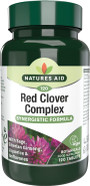 Natures Aid Red Clover Complex with Isoflavones, Sage, Ginseng & Liquorice Supports Womens Health, Hormonal Balance & Menstrual Comfort Vegan, Gluten-Free, Non-GMO Supplement - 60 Tablets Natures Aid Red Clover Complex with Isoflavones, Sage, Ginseng & Liquorice Supports Womens Health, Hormonal Balance & Menstrual Comfort Vegan, Gluten-Free, Non-GMO Supplement - 60 Tablets