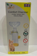 Pet Inhaler Spacer (Comfort Chamber) for Improved Breathing of Your cat and Furry Friend (Yellow) Pet Inhaler Spacer (Comfort Chamber) for Improved Breathing of Your cat and Furry Friend (Yellow)