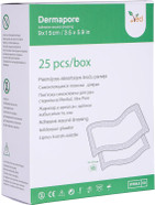VED Dermapore Adhesive Wound Dressing- Suitable for cuts and grazes, Diabetic Leg ulcers, venous Leg ulcers, Small Pressure sores- Medium,9 X 15cm (Pack of 25) VED Dermapore Adhesive Wound Dressing- Suitable for cuts and grazes, Diabetic Leg ulcers, venous Leg ulcers, Small Pressure sores- Medium,9 X 15cm (Pack of 25)