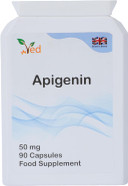 VED Apigenin 50mg, Optimal Dose for Sleep & Relaxation Support, Grapefruit Source, 90 Vegan Capsule (3 Months Supply) VED Apigenin 50mg, Optimal Dose for Sleep & Relaxation Support, Grapefruit Source, 90 Vegan Capsule (3 Months Supply)