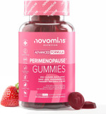 Perimenopause Gummies - Perimenopause Supplements with Red Clover, Sage Leaf, Zinc, Ashwagandha - Sugar-Free - Vegan - Peri & Menopause Supplements - Hormone Balance for Women - 60 Gummies - Novomins Perimenopause Gummies - Perimenopause Supplements with Red Clover, Sage Leaf, Zinc, Ashwagandha - Sugar-Free - Vegan - Peri & Menopause Supplements - Hormone Balance for Women - 60 Gummies - Novomins