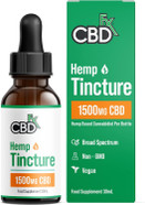 CBDfx 1500mg CBD High Strength CBD Oil, Improved Purity, All Natural, Vegan, Non-GMO, Broad Spectrum, Blended with MCT Oil, No THC, 30ml (30 Days) CBDfx 1500mg CBD High Strength CBD Oil, Improved Purity, All Natural, Vegan, Non-GMO, Broad Spectrum, Blended with MCT Oil, No THC, 30ml (30 Days)