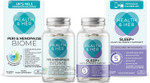 Health & Her Peri & Menopause Biome 50bn Live Cultures Supplements for Women - Day & Night Bundle - Multi-Nutrient Wellbeing Support - 1 Month Supply, 60 Capsules - Vegan & Gluten Free Health & Her Peri & Menopause Biome 50bn Live Cultures Supplements for Women - Day & Night Bundle - Multi-Nutrient Wellbeing Support - 1 Month Supply, 60 Capsules - Vegan & Gluten Free