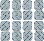Tens Electrode Pads 5x5cm Self-Adhesive Electrodes With 3.5mm Stud Connection (16 pcs) Compatible With Beurer, Sanitas, Boots, Kinetik Tens Machines Tens Electrode Pads 5x5cm Self-Adhesive Electrodes With 3.5mm Stud Connection (16 pcs) Compatible With Beurer, Sanitas, Boots, Kinetik Tens Machines