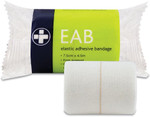 Reliance Medical Elastic Adhesive Bandage (EAB) - Ideal for Sports and Occupational Injuries, High Strength Adhesive, Firm Support, 7.5 cm x 4.5 m Pack of 10 Reliance Medical Elastic Adhesive Bandage (EAB) - Ideal for Sports and Occupational Injuries, High Strength Adhesive, Firm Support, 7.5 cm x 4.5 m Pack of 10