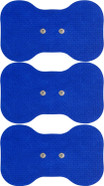 Med-Fit Butterfly Wireless TENS Self-Adhesive Electrode Versatile, Durable, and Hassle-Free Pain Relief (Blue, Butterfly 3 Pack) Med-Fit Butterfly Wireless TENS Self-Adhesive Electrode Versatile, Durable, and Hassle-Free Pain Relief (Blue, Butterfly 3 Pack)