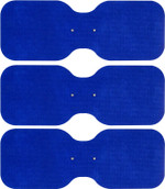 Med-Fit Large Lumbar Wireless TENS Self-Adhesive Electrode Versatile, Durable, and Hassle-Free Pain Relief Ideal for The Lower Back (Blue, Large Lumbar 3 Pack) Med-Fit Large Lumbar Wireless TENS Self-Adhesive Electrode Versatile, Durable, and Hassle-Free Pain Relief Ideal for The Lower Back (Blue, Large Lumbar 3 Pack)