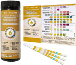 12 Parameter Urine Test Strips Creatinine, Microalbuim, UTI Infection, Ketone, Blood, Glucose Testing Sticks (100 Tests 1 Tub) 12 Parameter Urine Test Strips Creatinine, Microalbuim, UTI Infection, Ketone, Blood, Glucose Testing Sticks (100 Tests 1 Tub)
