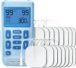 Med-Fit Pro Rechargeable Dual Channel TENS & Muscle Stimulator: Comprehensive Pain Relief, Rehabilitation, Relaxation, and Strengthening Solution | Manual Adjustments with 24 Built-in Programs Med-Fit Pro Rechargeable Dual Channel TENS & Muscle Stimulator: Comprehensive Pain Relief, Rehabilitation, Relaxation, and Strengthening Solution | Manual Adjustments with 24 Built-in Programs
