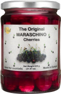 Ved Gourmet Original Maraschino Cherries - Italian Cherry for Old-Fashioned Cocktails - Vegan Cocktail, Bourbon Cherries in Natural Syrup for Cocktail Garnish - 620gJar Ved Gourmet Original Maraschino Cherries - Italian Cherry for Old-Fashioned Cocktails - Vegan Cocktail, Bourbon Cherries in Natural Syrup for Cocktail Garnish - 620gJar
