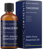 Mystic Moments | Tangerine Essential Oil 10ml - Pure & Natural Oil for Diffusers, Aromatherapy & Massage Blends Vegan GMO Free