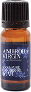 Mystic Moments | Andiroba Virgin Carrier Oil 10ml - Pure & Natural Oil Perfect For Hair, Face, Nails, Aromatherapy, Massage and Oil Dilution Vegan GMO Free Mystic Moments | Andiroba Virgin Carrier Oil 10ml - Pure & Natural Oil Perfect For Hair, Face, Nails, Aromatherapy, Massage and Oil Dilution Vegan GMO Free