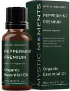 Mystic Moments | Organic Peppermint Arvensis Essential Oil 10ml - Pure & Natural Oil for Diffusers, Aromatherapy & Massage Blends Vegan GMO Free Mystic Moments | Organic Peppermint Arvensis Essential Oil 10ml - Pure & Natural Oil for Diffusers, Aromatherapy & Massage Blends Vegan GMO Free