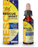 Rescue Night Dropper (10ml), For A Natural Night's Sleep, Natural Flower Essences, Helps Switch Off From Repetitive Thoughts, Disconnect from Distractions, Night Support, Aid a Restful Night Rescue Night Dropper (10ml), For A Natural Night's Sleep, Natural Flower Essences, Helps Switch Off From Repetitive Thoughts, Disconnect from Distractions, Night Support, Aid a Restful Night