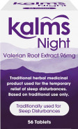 Kalms Night, 56 Tablets - Traditional Herbal Medicinal Product Used for The Temporary Relief of Sleep Disturbances