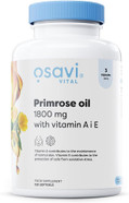 Osavi Primrose Oil 1800 mg with Vitamin A & E 120 Softgels | ColdPressed Evening Primrose Oil with GLA, Enriched with Vitamin A & E | Supports Skin Health & Cell Protection Osavi Primrose Oil 1800 mg with Vitamin A & E 120 Softgels | ColdPressed Evening Primrose Oil with GLA, Enriched with Vitamin A & E | Supports Skin Health & Cell Protection
