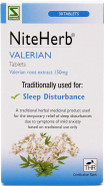 Schwabe Pharma - Niteherb - Valerian Root Extract 150mg - Traditionally Used for Sleep Disturbances - Traditional Herbal Medicinal Product - 30 Tablets Schwabe Pharma - Niteherb - Valerian Root Extract 150mg - Traditionally Used for Sleep Disturbances - Traditional Herbal Medicinal Product - 30 Tablets