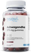 Osavi Ashwagandha 375 mg | Stress & Energy Balance | Cherry-Flavored Gummies with Ashwagandha, B6 & B12 for Relaxation, Mental Wellbeing & Fatigue Relief | 60 Vegan Gummies