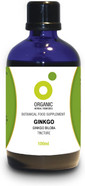 Organic Herbal Remedies 100ml Ginkgo Biloba Tincture