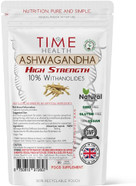 Ashwagandha - 10% Withanolides - HIGH Strength - Maximum Benefits - UK Manufactured - Zero Additives - Pullulan (60 Capsules) Ashwagandha - 10% Withanolides - HIGH Strength - Maximum Benefits - UK Manufactured - Zero Additives - Pullulan (60 Capsules)