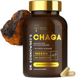 Dr Sosnowski's BioActive Chaga Mushroom Capsules | 1000mg High Strength Chaga Extract for Daily Support (120 Capsules) Dr Sosnowski's BioActive Chaga Mushroom Capsules | 1000mg High Strength Chaga Extract for Daily Support (120 Capsules)